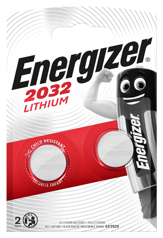 CR2032 2BL ENERGIZER BATERIA ECR2032