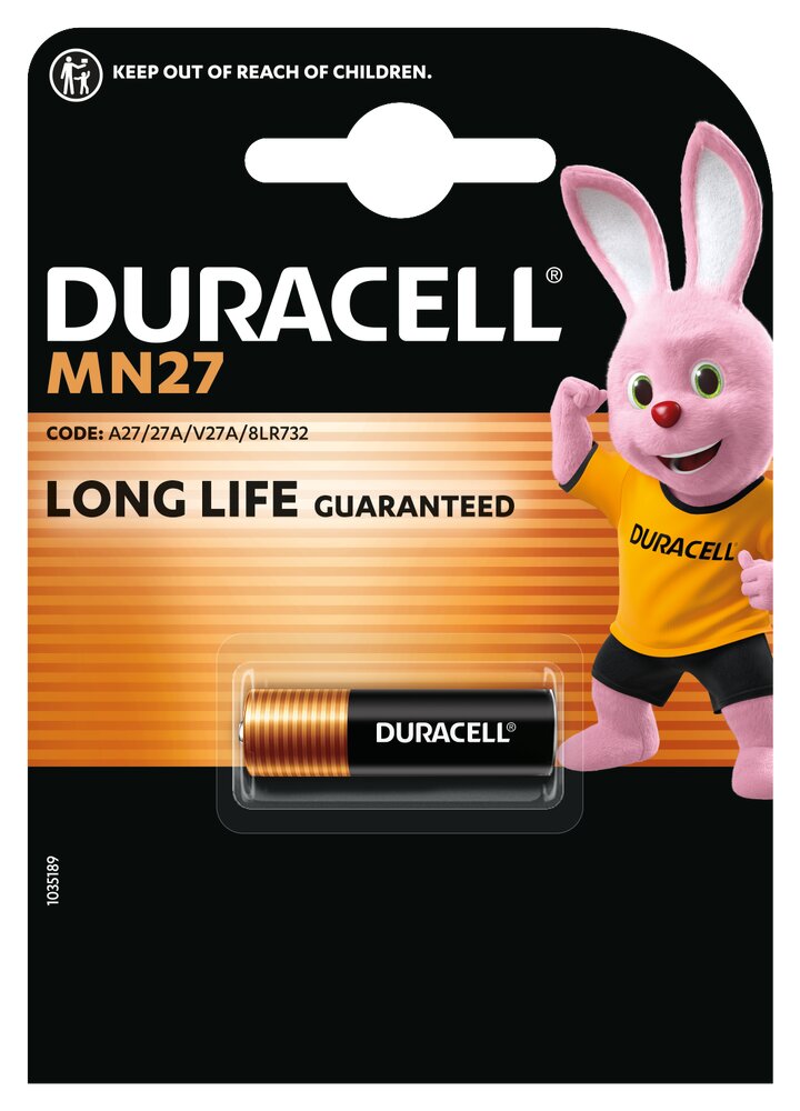 27A 1BL DURACELL MN27