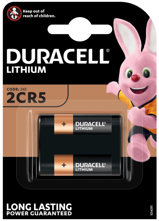 2CR5 1BL DURACELL BAT. 245 6V