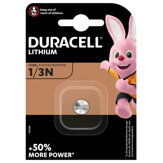 CR1/3 1BL DURACELL 2L76 3V BAT.