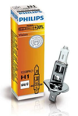 Żarówka sam. H1 PHILIPS VISION