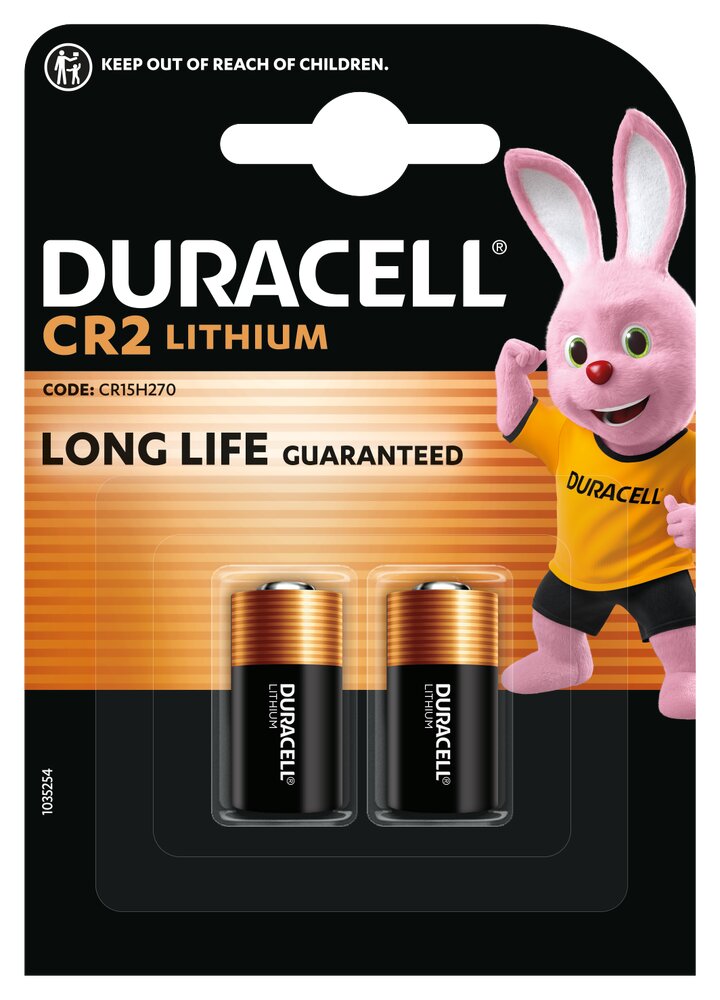 CR2 2BL DURACELL BAT. DLCR2