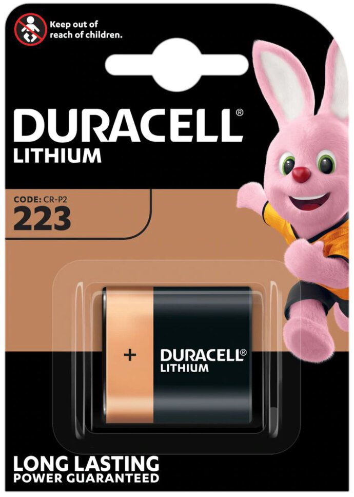 CRP2 1BL DURACELL BAT. CR223