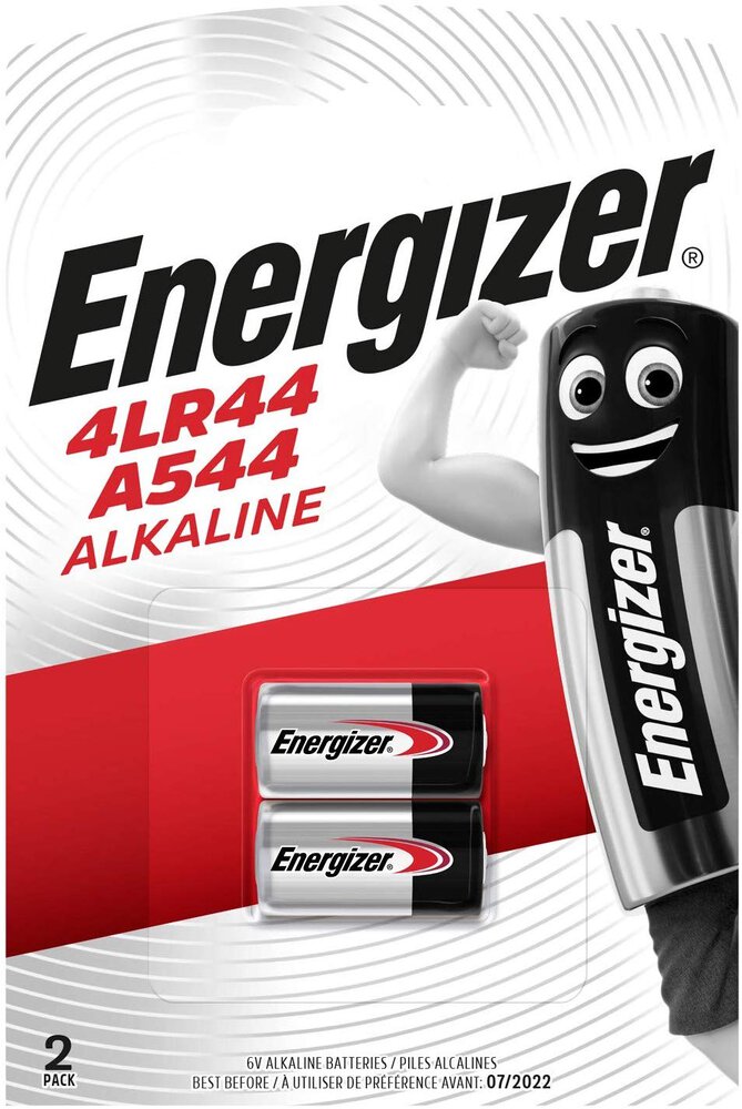 544A 28PX ENERGIZER 2BL BAT. 4LR44 28L 2CR11108