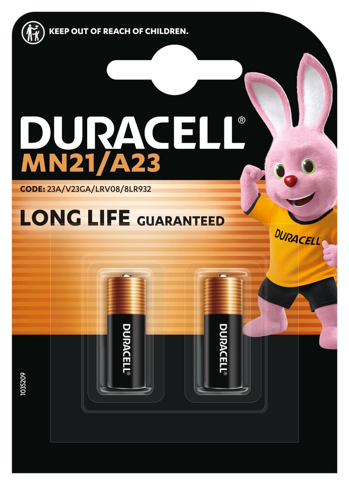 23A 2BL DURACELL MN21