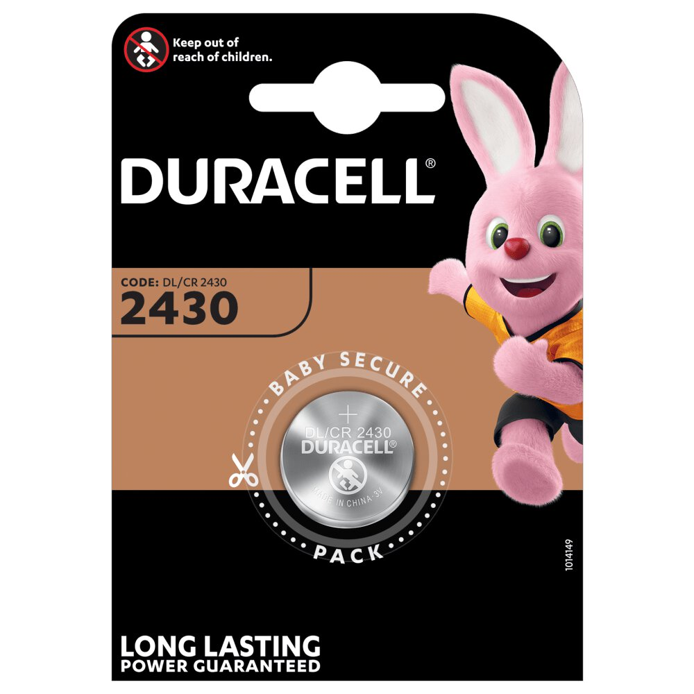 CR2430 1BL DURACELL 3V DL2430