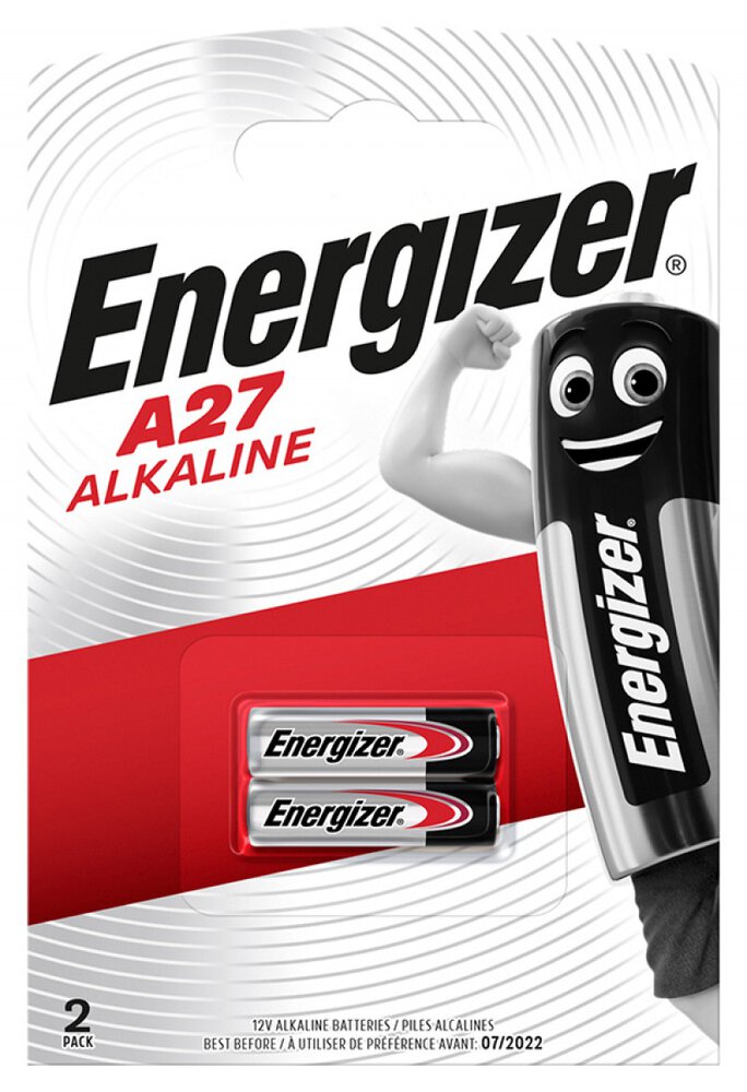 27A 2BL ENERGIZER 27A BAT.12V MN27