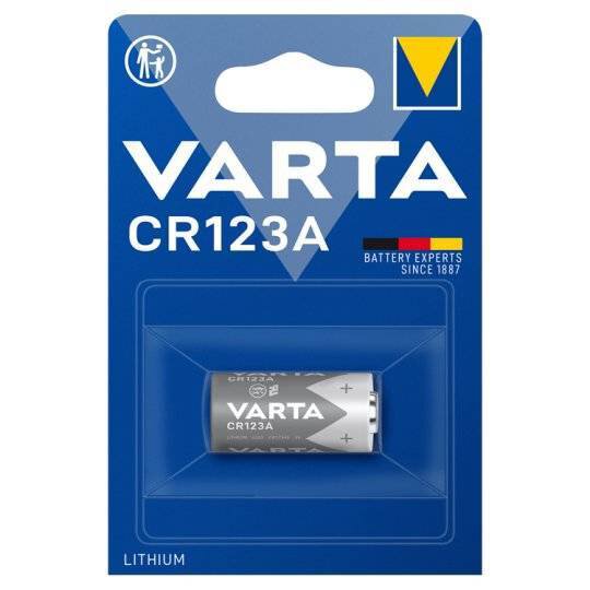 CR123 1BL VARTA bateria litowa (6205)
