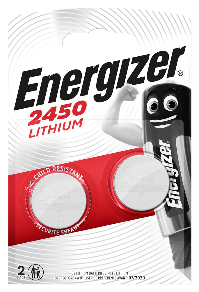 CR2450 2BL ENERGIZER BATERIA