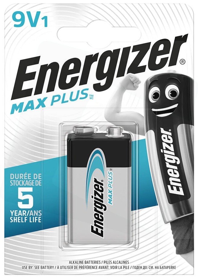6LR61 1BL ENERGIZER MAX PLUS 9V