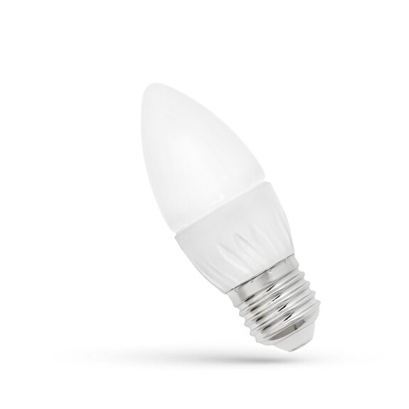 Żarówka LED 4W E27 ŚWIECZKA CIEPŁA SPECTRUM WOJ13036