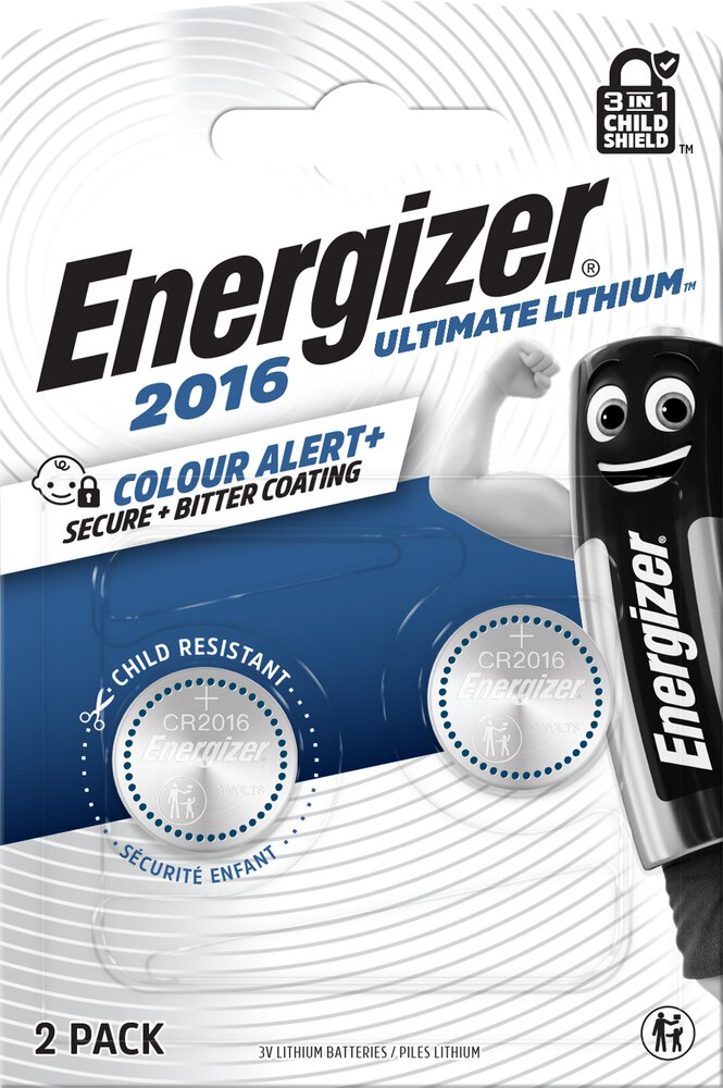 CR2016 2BL ENERGIZER BATERIA ULTIMATE