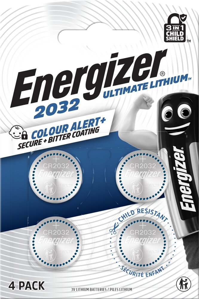 CR2032 4BL ENERGIZER ULTIMATE BATERIA