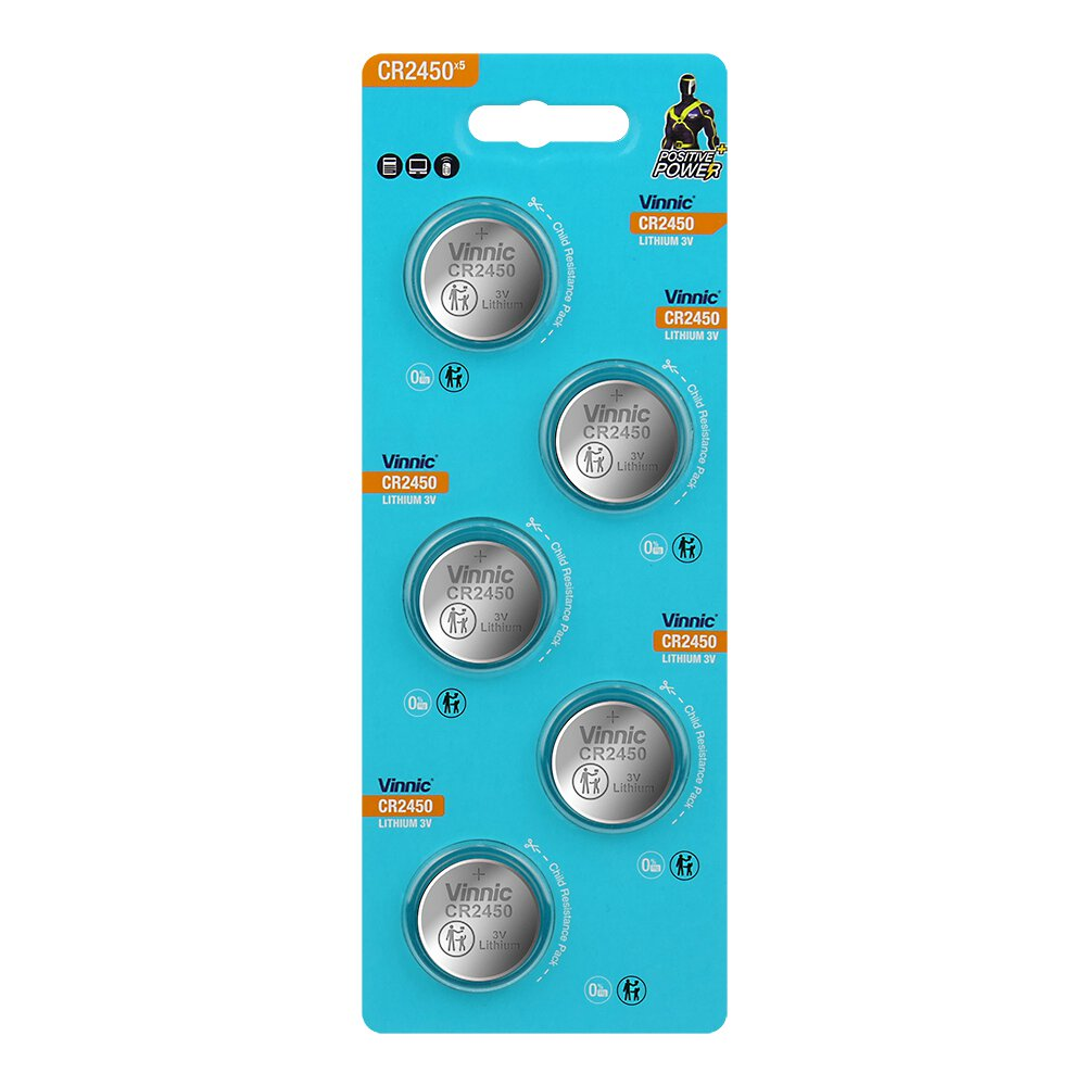 CR2450 5BL Vinnic (bateria litowa)