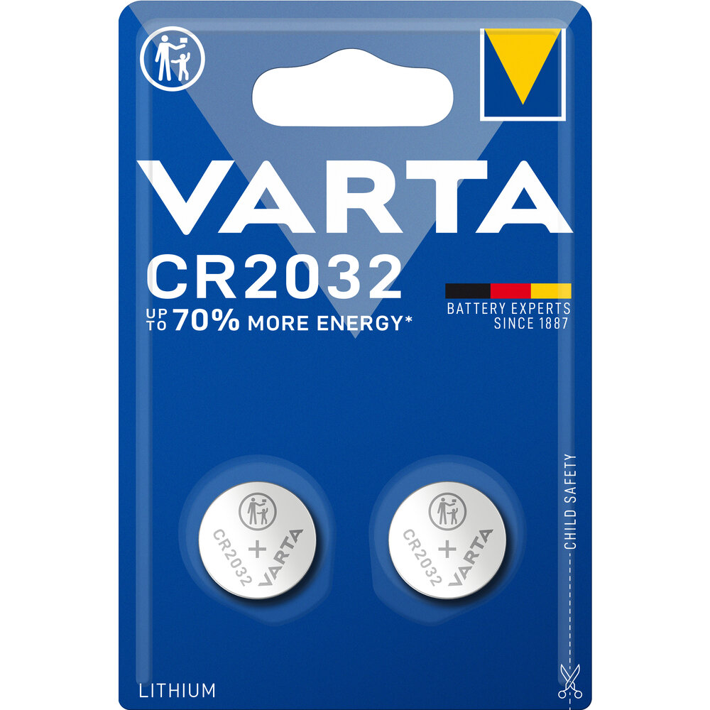 CR2032 2BL VARTA