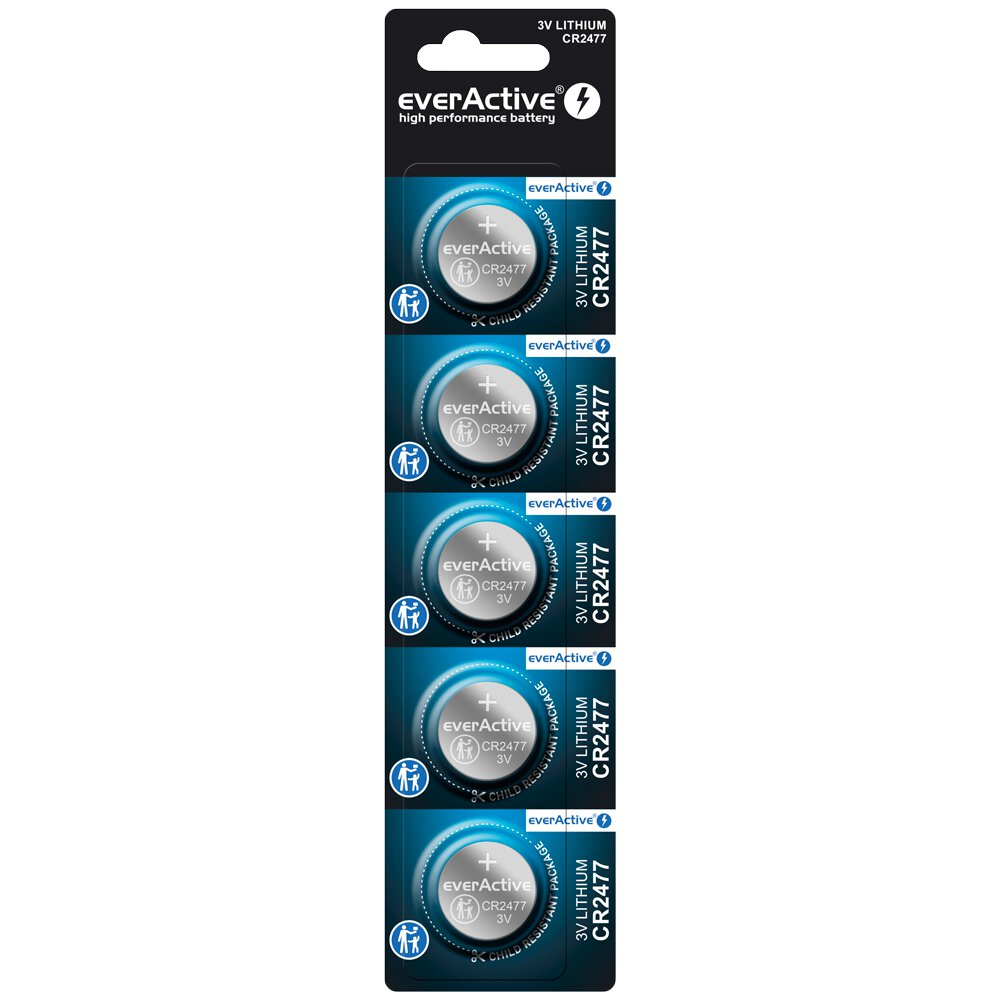 CR2477 5BL everActive BLISTER baterie litowe