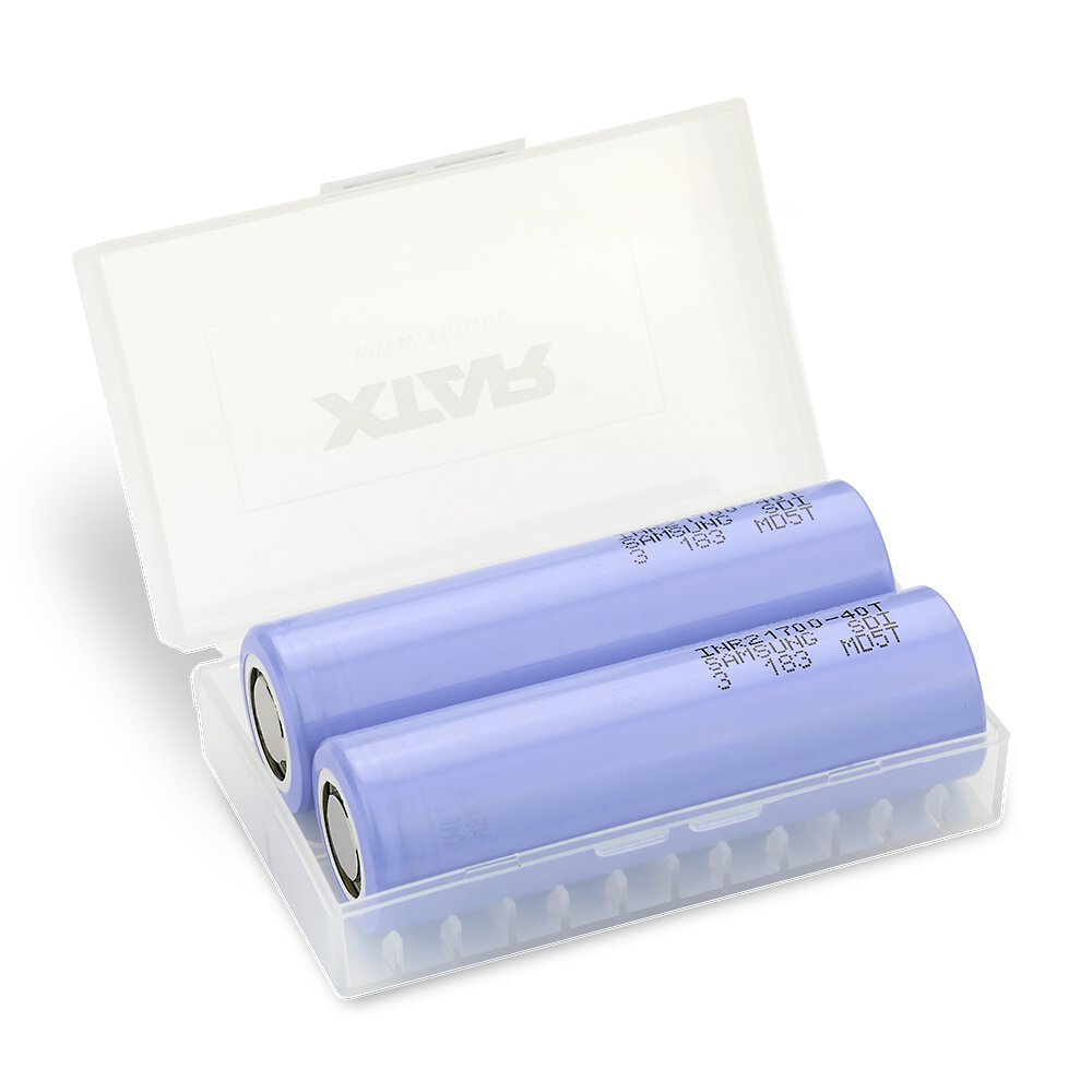 2x 21700 li-ion SAMSUNG INR21700-40T* BOX