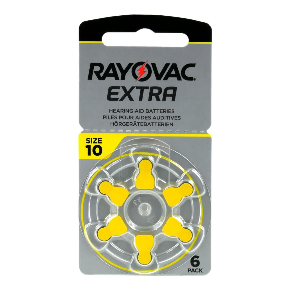 Baterie do aparatów słuchowych Rayovac Extra 10 6 szt.
