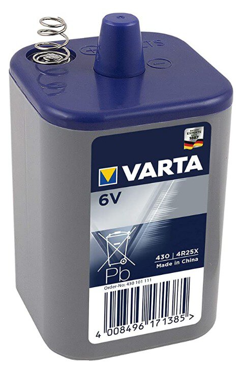 4R25/1T VARTA 7500mAh 430