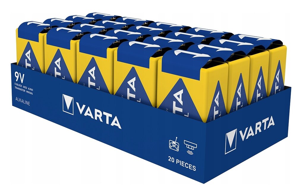 6LR61 20PAK VARTA Industrial PRO 4022