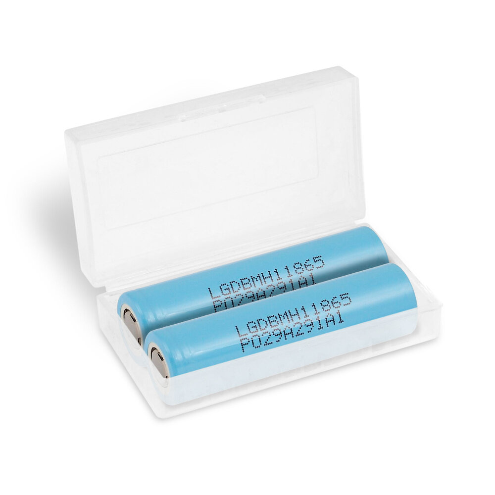 2x 18650 li-ion LG MH1 niebieskie* BOX