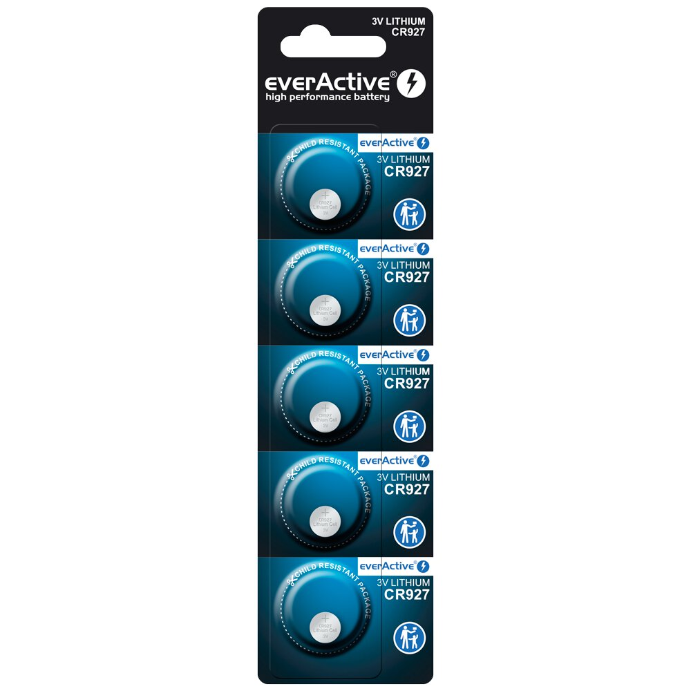 CR927 5BL everActive BLISTER baterie litowe