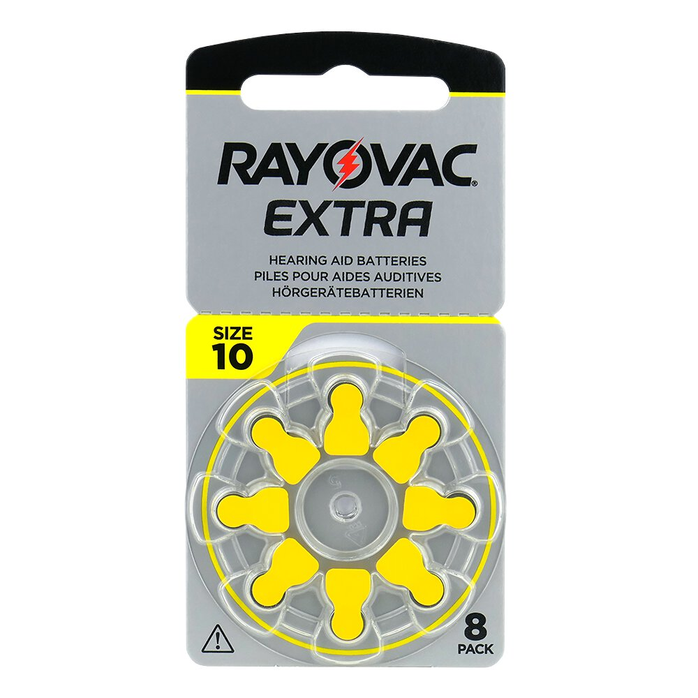 Baterie do aparatów słuchowych Rayovac Extra 10 8 szt.