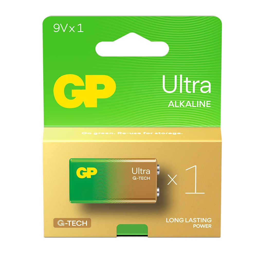 6LR61 1BL GP Ultra Alkaline (G-TECH)