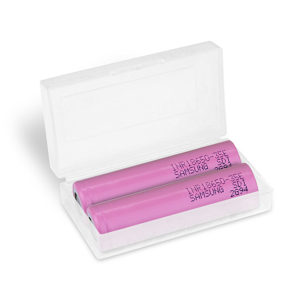 2x 18650 li-ion SAMSUNG INR18650-35E* BOX