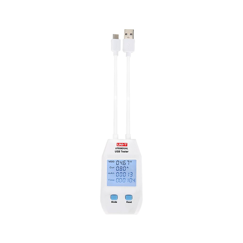 Tester gniazd USB UT658 Dual UNI-T