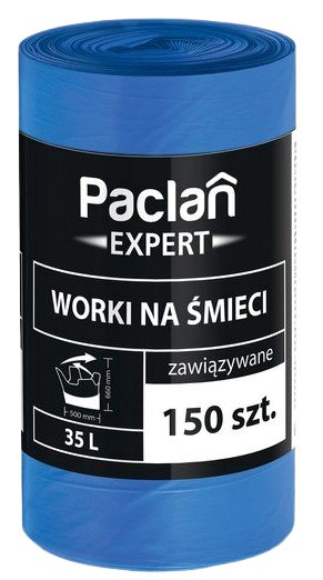 Worki na śmieci PACLAN 35L 150 szt.