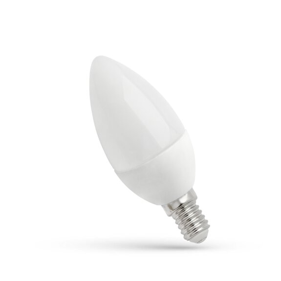 Żarówka LED 4W E14 ŚWIECZKA CIEPŁA SPECTRUM WOJ14531