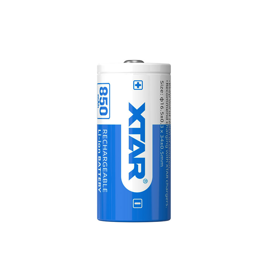 akumulator z zabezpieczeniem XTAR 16340 850mAh