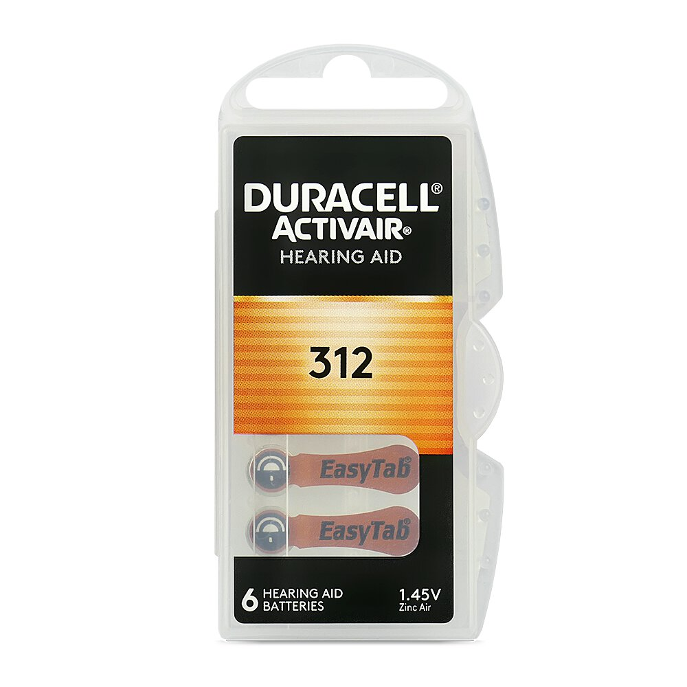 312 - 6BL DURACELL ACTIVAIR BATERIE.DO.APA.SLU.