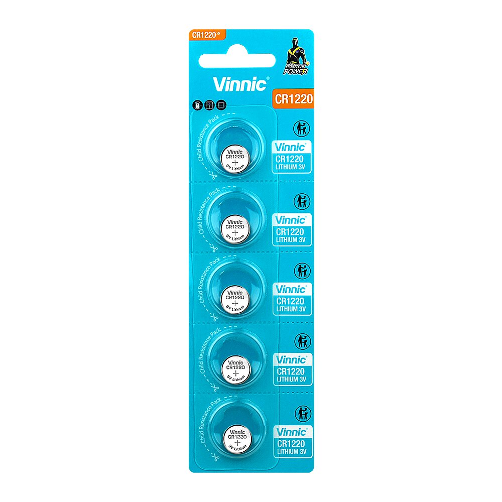 CR1220 5BL Vinnic (bateria litowa)
