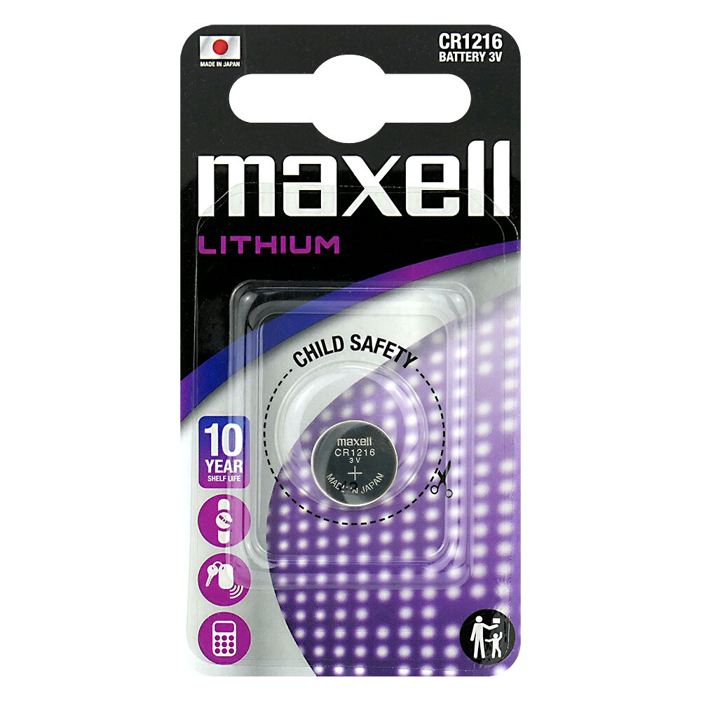CR1216 1BL Maxell (bateria litowa)