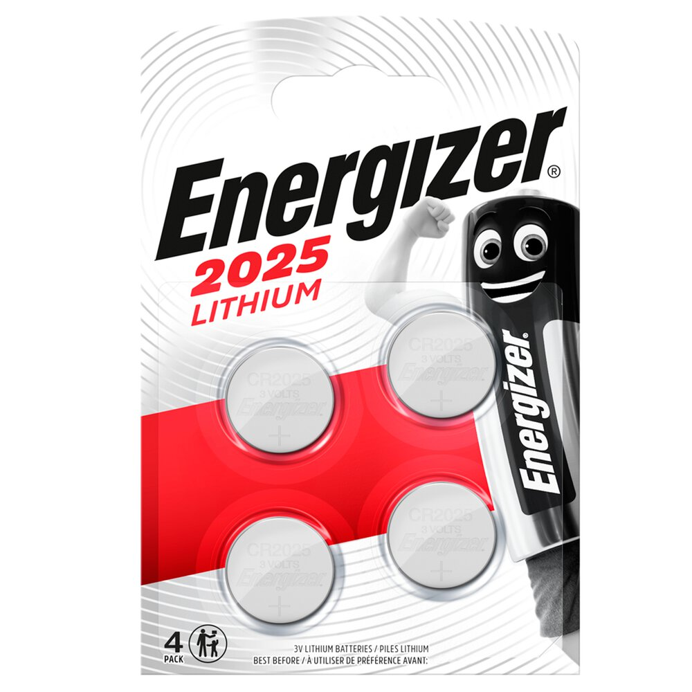 CR2025 4BL ENERGIZER BATERIA ECR2025