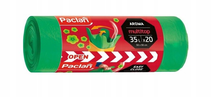 Worki Multitop zapachowe Paclan 35L 20szt.