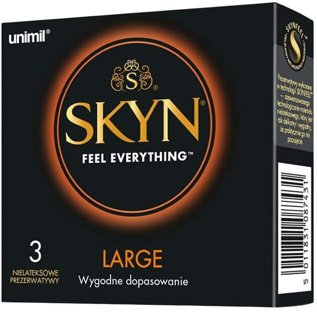 Prezerwatywy Unimil Skyn Large 3pak