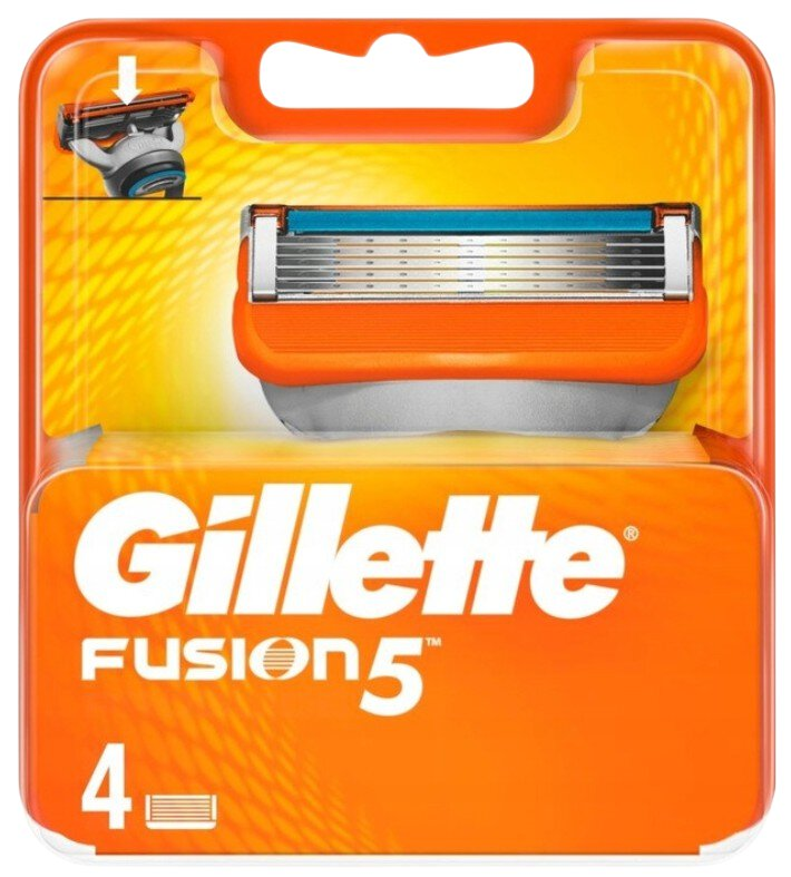Zasobnik Gillette Mach 5 Fusion 4szt