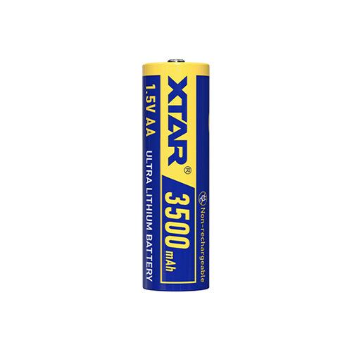 4x bateria litowa XTAR R6/AA 1.5V 3500mAh taca