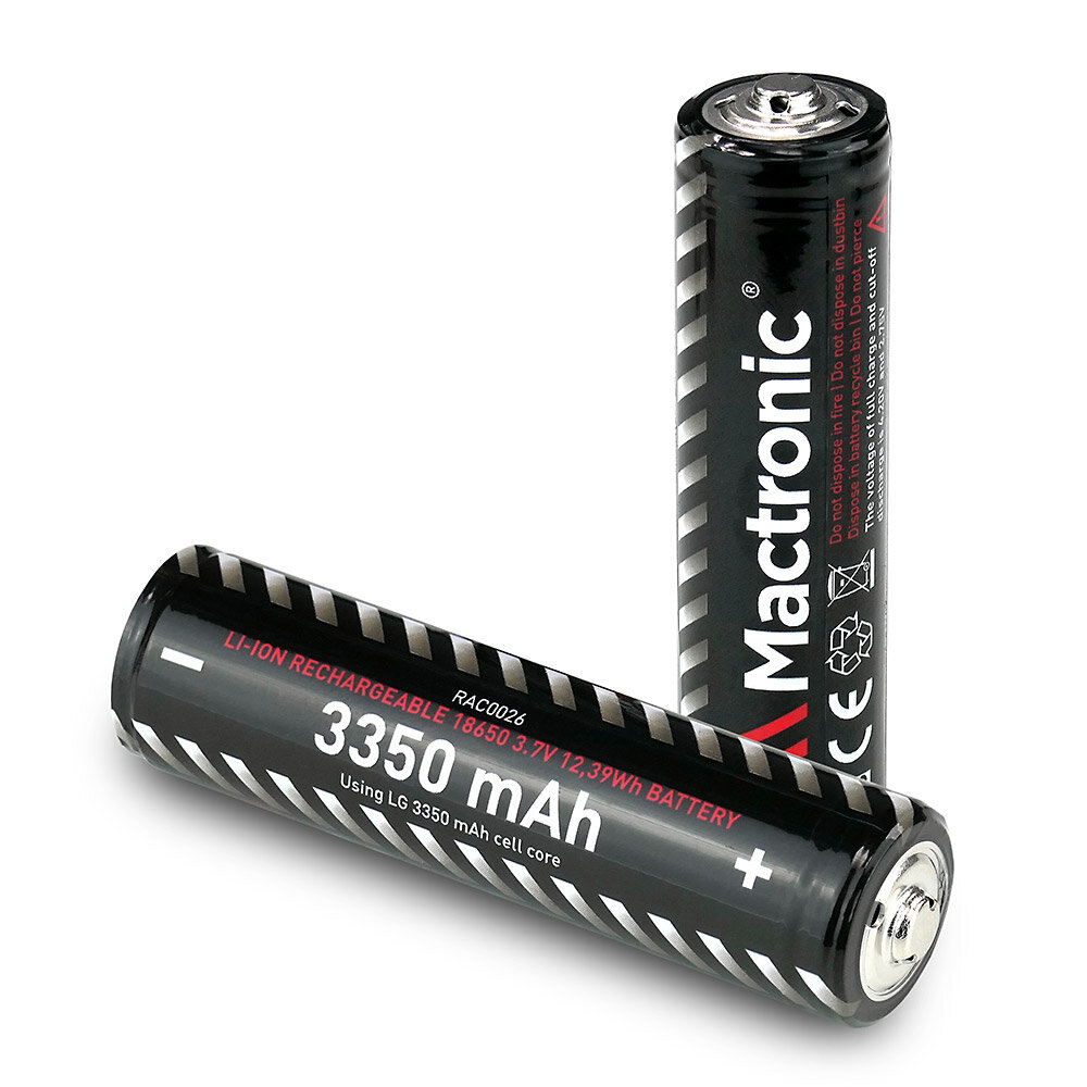akumulator z zabezpieczeniem Mactronic 18650 3350mAh box