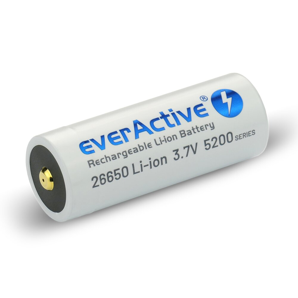 akumulator everActive 26650 5200mAh micro USB BOX