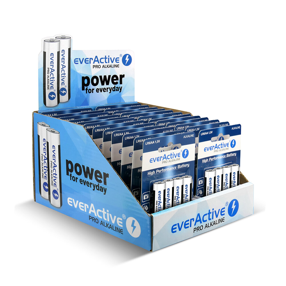 Display LR6 AA Pro Alkaline (24 blistry po 4 szt.)
