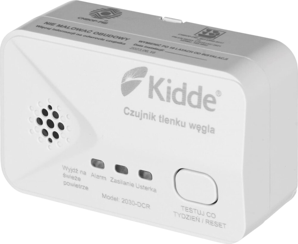 Czujnik czadu bateryjny Kidde KID-2030-DCR