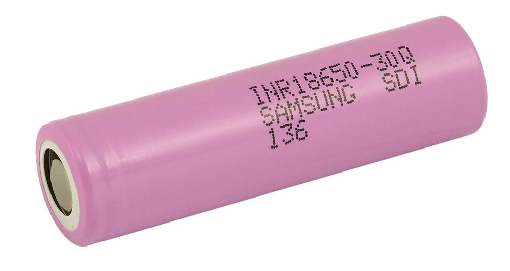 2x 18650 li-ion SAMSUNG INR18650-30Q* BOX