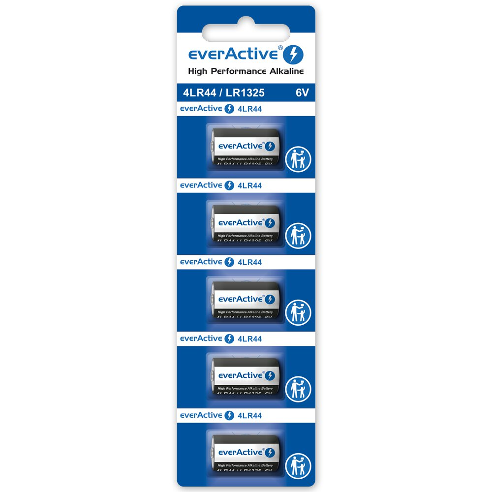 4LR44 5BL everActive Alkaline