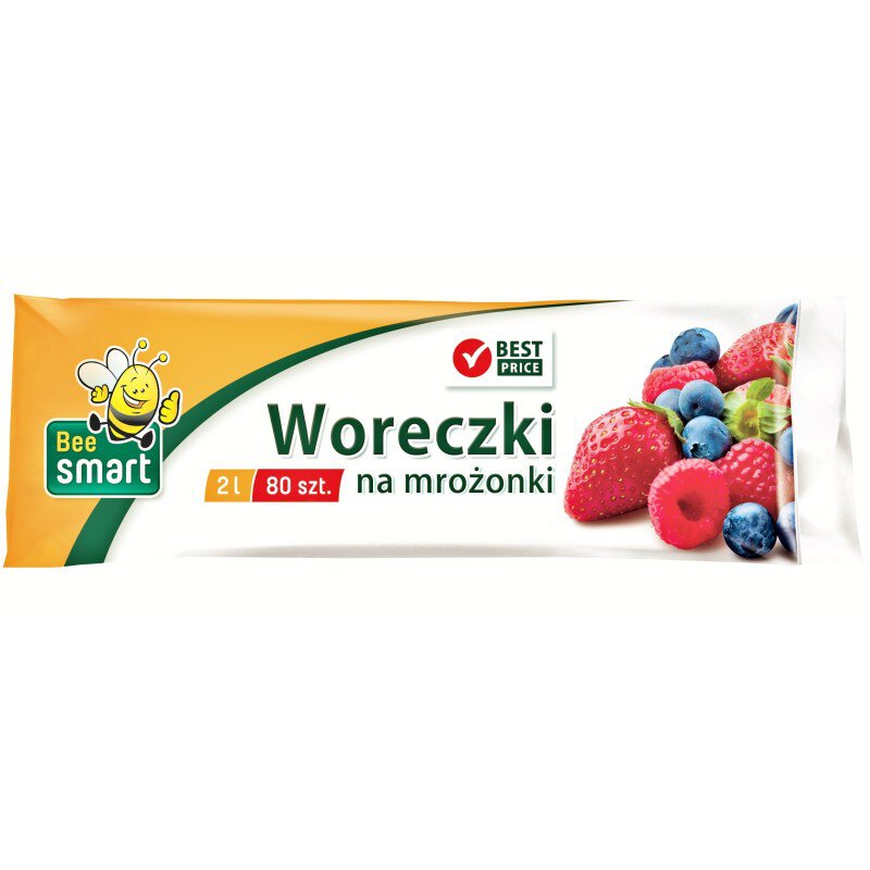 Woreczki do mrożenia Bee Smart 2L 80 szt
