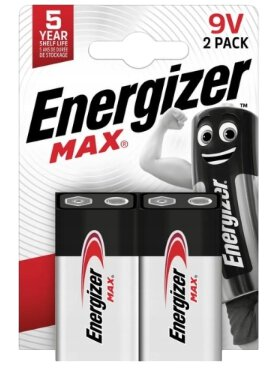 6LR61 2BL ENERGIZER MAX 9V