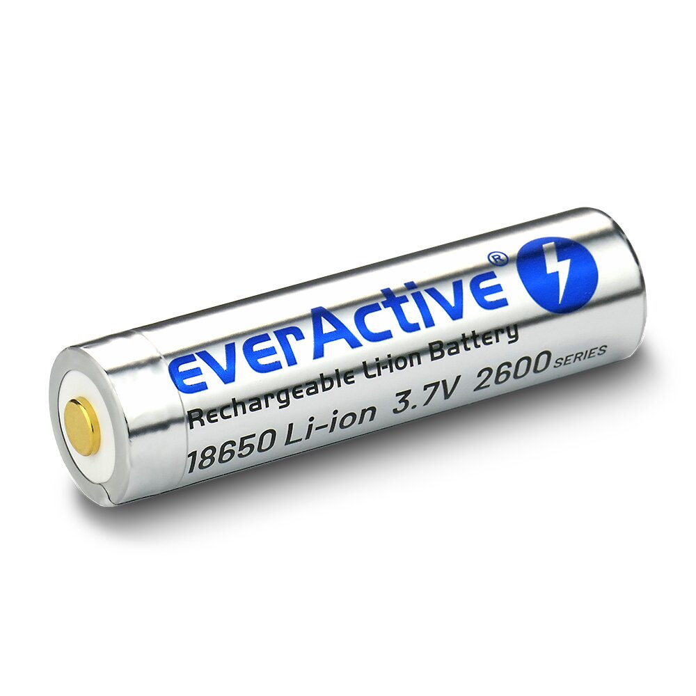 akumulator everActive 18650 2600mAh micro USB BOX